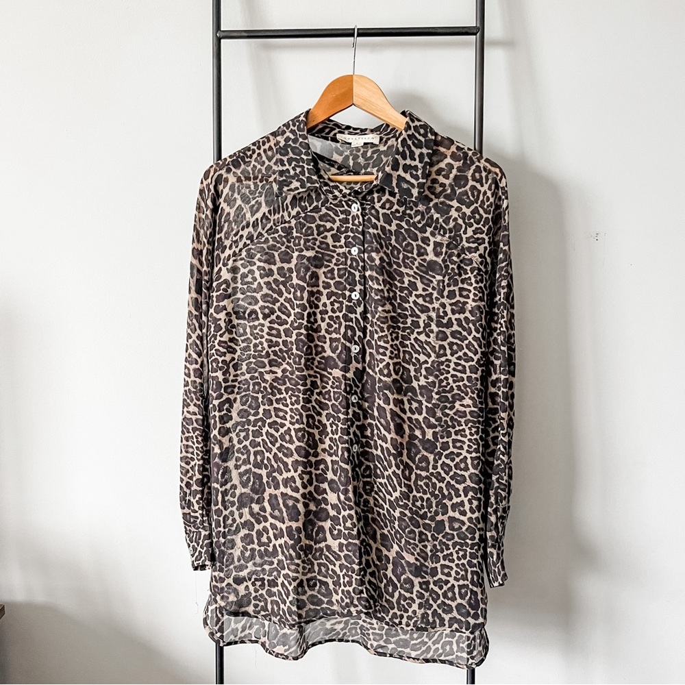 Lovestitch Leopard Print Blouse | Large